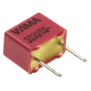 WIMA Film Capacitor 3.3 nF ±5% 63 V DC 40 V AC Through Hole FKP2
