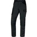Delta Plus MACH 2 Unisex Work Trouser Black Grey 41.5 to 46 in Waist 33in Leg M2PA3GG3X