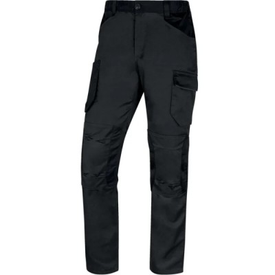 Delta Plus MACH 2 Unisex Work Trouser Black Grey 41.5 to 46 in Waist 33in Leg M2PA3GG3X