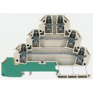 Weidmüller AP Series End Cover for Use with DIN Rail Terminal Blocks 1615280000