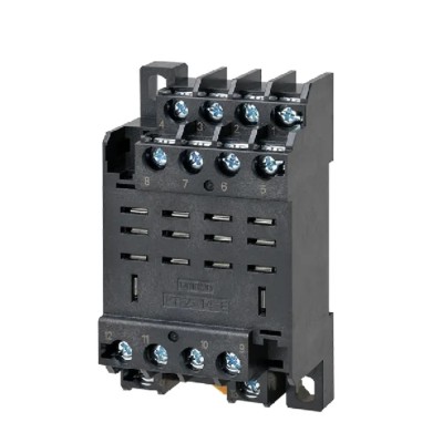 Omron LY 14 Way 2000V DIN Rail Relay Socket for LY Series Bi-polar Relay PTFZ-14-E