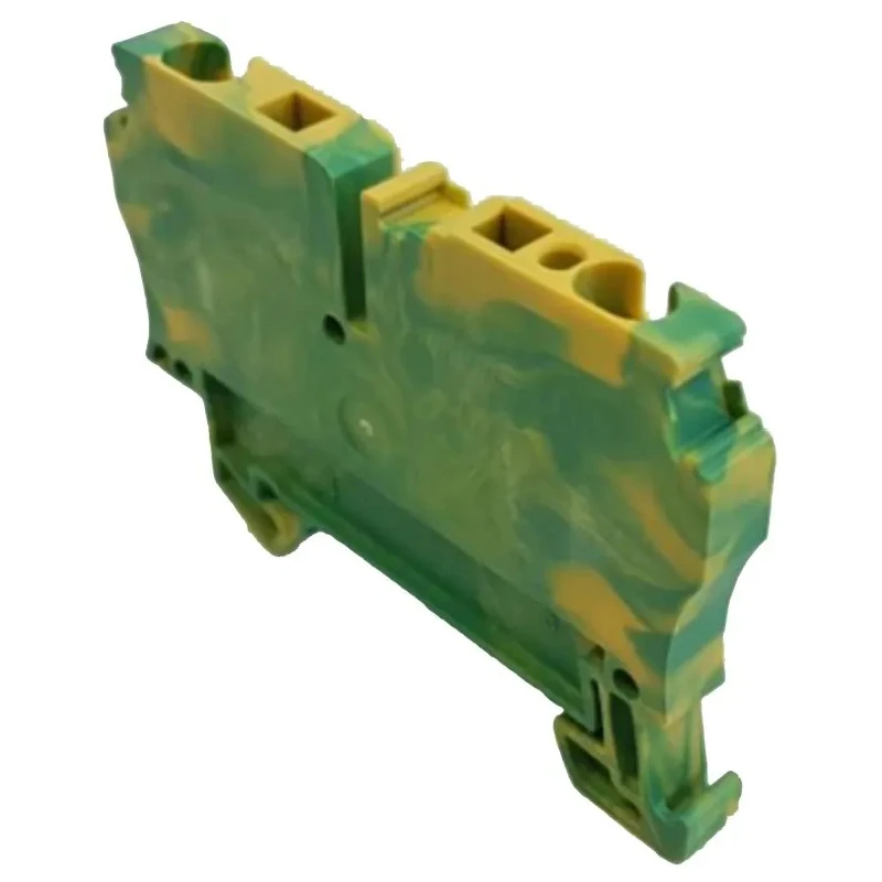 Weidmüller 4-Way WDK 2.5PE Double Deck Earth Terminal Block, 1.5mm² to 150mm² Cable CSA, 300A, Screw Termination 1036300000