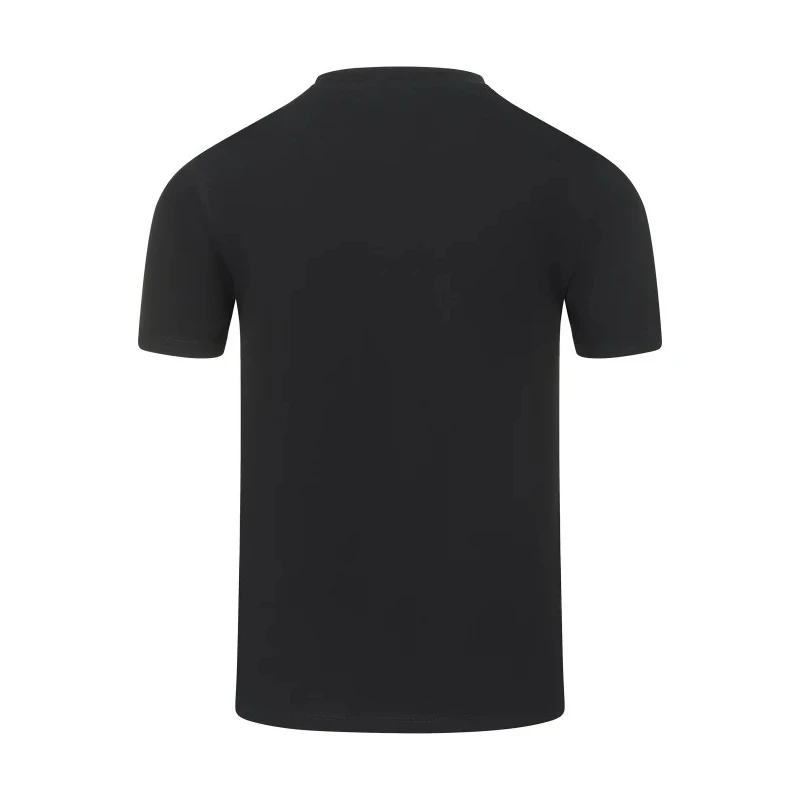 Orn Black Cotton and Recycled Polyester Short Sleeve Unisex T-Shirt 2XL 1005R/B/2XL