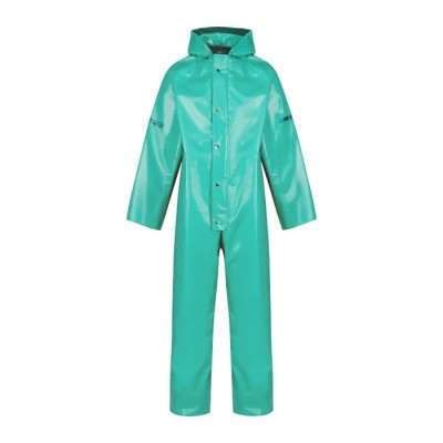 Skytec Green Reusable Chemical Resistant Overall PVC Coated Fabric 2XL CCCMB/001300/GN5