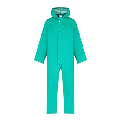 Skytec Green Reusable Chemical Resistant Overall, Chest Size 122 to 130 cm, Size 2XL, EN 14605, Zipper and CCCSB/004400/GN5
