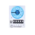 Finder 85 Series Timer Relay 4-Contact Multifunction 48 V DC 48 V AC 0.05 to 100 s, 3 min to 100 h 85.04.0.048.0000