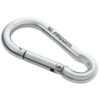 Facom Stainless Steel Snap Hook Carabiner 80mm MOUSQ8X80SLS