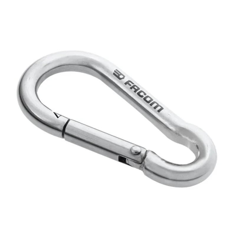 Facom Stainless Steel Snap Hook Carabiner 80mm MOUSQ8X80SLS