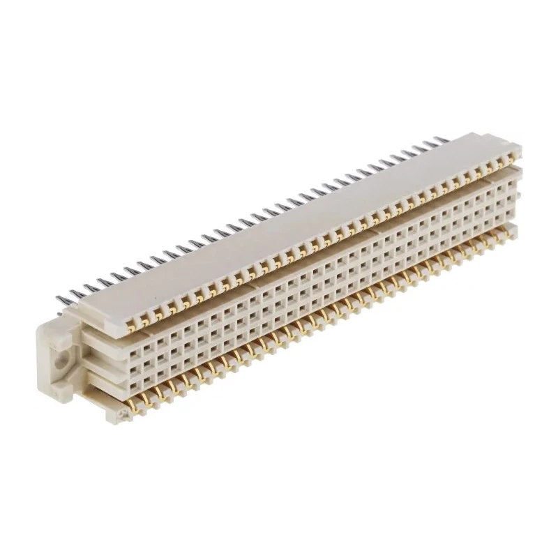 HARTING DIN 41612 Connector Female 160 Contacts 5 Row 2.54 mm Pitch Press-in Through Hole Class C2 02021602201