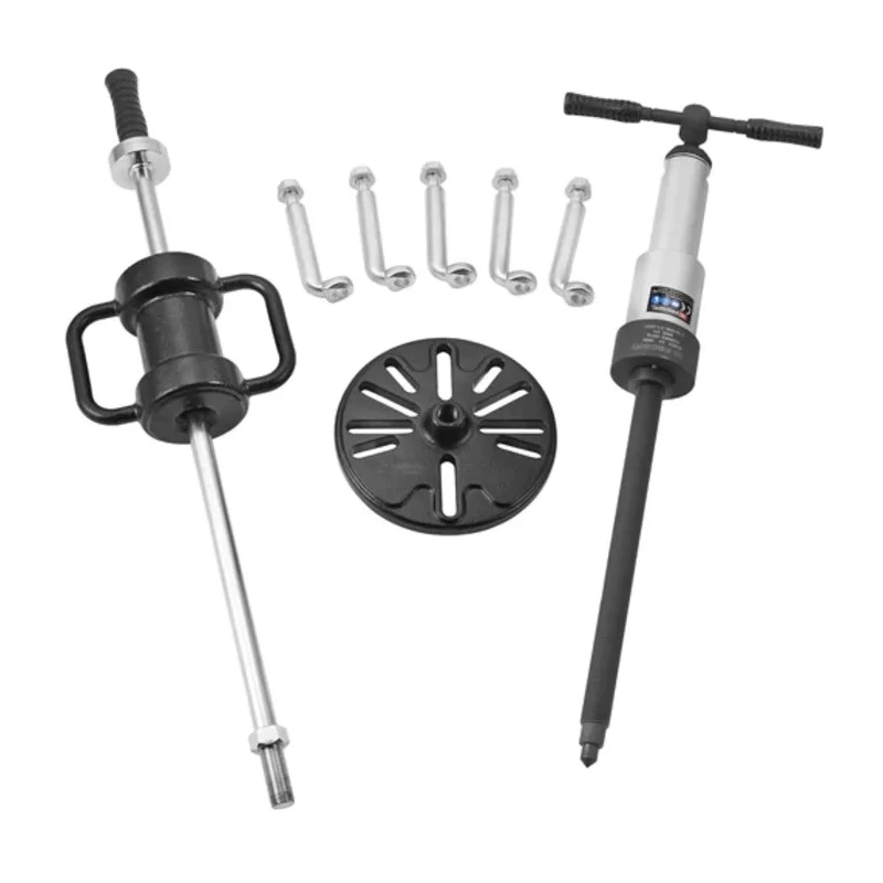 Facom Hydraulic Bearing Puller 10 t Force, 9-Piece Set U.11VHA