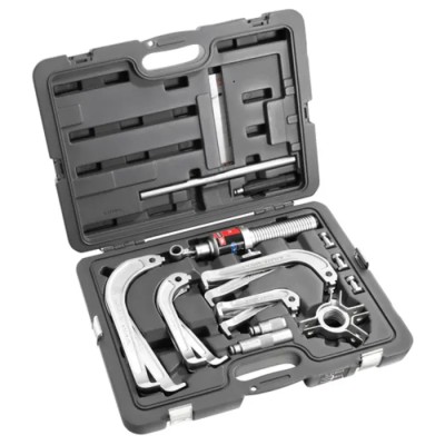 Facom Hydraulic Bearing Puller 10t Force 270 mm 13-Piece U.312HJ4PF