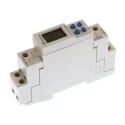 Finder Digital 12 DIN Rail Time Switch 230V AC Single Channel 1min Segment Length SPDT Contact Configuration 12.71.8.230.0000