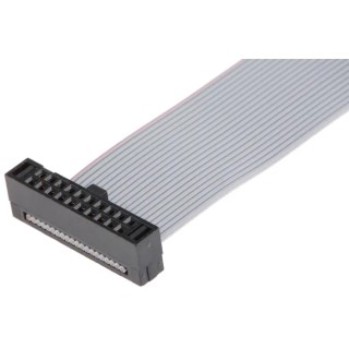 Samtec Ribbon Cable IDC Ribbon 1.27 mm Pitch 20 Conductors 203.2 mm Length FFSD-10-D-08.00-01-N