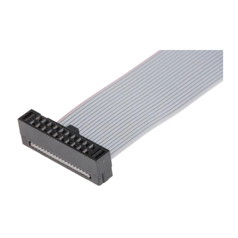 Samtec Ribbon Cable IDC Ribbon 1.27 mm Pitch 20 Conductors 203.2 mm Length FFSD-10-D-08.00-01-N