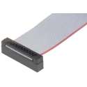 Samtec Ribbon Cable IDC Ribbon 1.27 mm Pitch 20 Conductors 203.2 mm Length FFSD-10-D-08.00-01-N