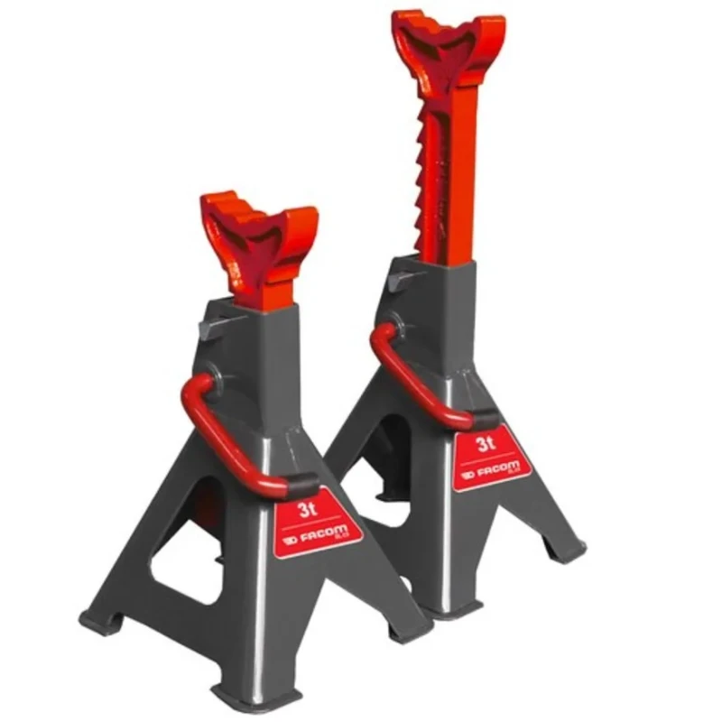 Facom Axle Stand 430 mm Minimum and Maximum Lifting Height, 3 Ton Load Capacity DL.C3