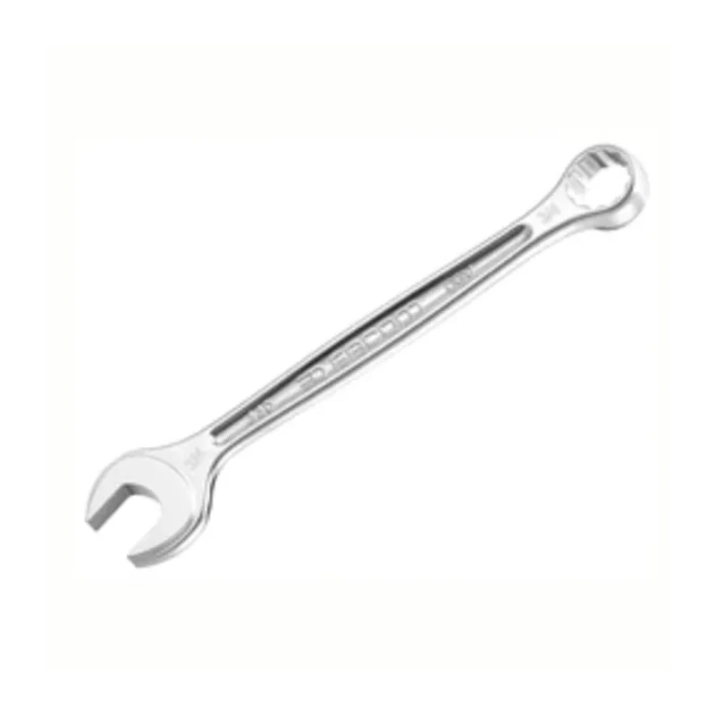 Facom Combination Spanner 1 1/4 Inch Size, Chrome Finish, 355mm Overall Length 440.1P1/4
