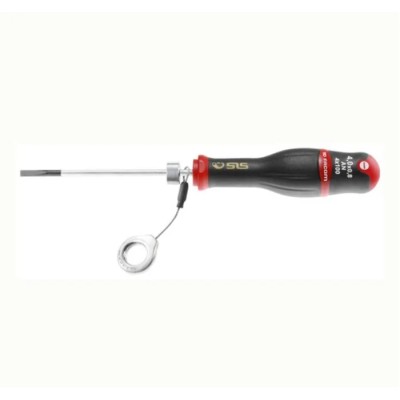 Facom Standard Slotted Screwdriver, 150 mm Blade Length, 259 mm Overall Length, Ergonomic Grip, Insulated Blade AN6.5X150SLS