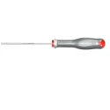 Facom Standard Slotted Screwdriver with 100 mm Blade, 209 mm Overall Length, Insulated Bi-Material Grip AT4X100ST
