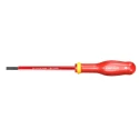 Facom Insulated Protwist Screwdriver 200 mm Blade 8 mm Tip, Ergonomic Grip, VDE/1000V Approved AT8X200VE
