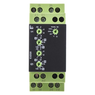 Tele Multifunction DIN Rail Timer Relay, 2-Contact DPDT, 12-240 V AC/DC, 0.05 s to 100 h Time Range E3ZI20