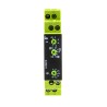 Tele Multifunction DIN Rail Timer Relay 1-Contact SPDT, 12-240 V AC/DC, 0.05 s to 100 h Timing Range E1ZM10