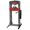 Facom 30 t Hydraulic Press with Foot and Hand Control Jack, Eye Level Pressure Gauge W.430