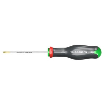 Facom Standard Screwdriver with IPR15 Tip, 75 mm Blade Length, 185 mm Overall Length IPR15