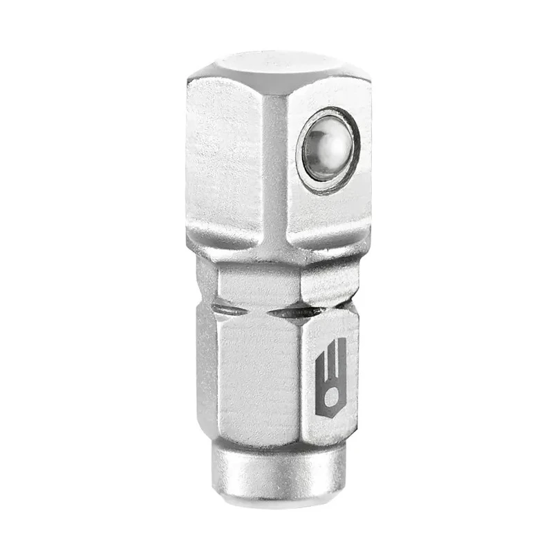 Facom 1/4 in Hex, Square Hexagon to Square Socket Holder, Chrome Steel, 25mm Overall ECR.1
