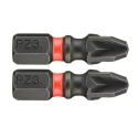 Facom Screwdriver Bit PZ3 Tip Pozidriv Drive 47.5 mm Overall 2-Piece END.103
