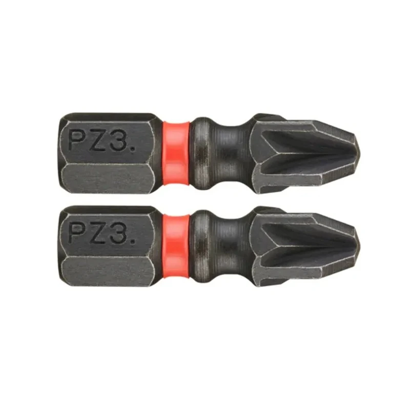 Facom Screwdriver Bit PZ3 Tip Pozidriv Drive 47.5 mm Overall 2-Piece END.103