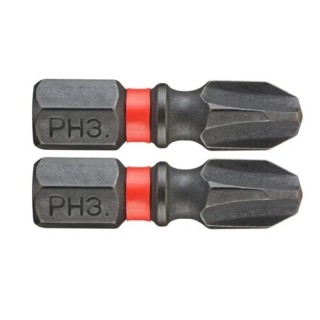 Facom Screwdriver Bit PH3 Tip Phillips Drive 47.5 mm Overall Length 2-Piece ENP.103