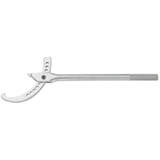 Facom 224 mm Maximum Jaw Capacity Heavy-Duty Hook Spanner with 610 mm Overall Length 119.3/8