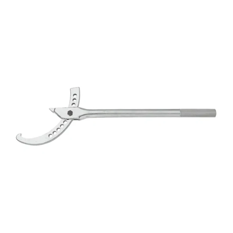 Facom 224 mm Maximum Jaw Capacity Heavy-Duty Hook Spanner with 610 mm Overall Length 119.3/8