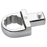 Facom Open End Torque Wrench Part Polygon Drive Insert Size 9 x 12 mm, Drive Size 19 mm, Chrome Finish 12.19