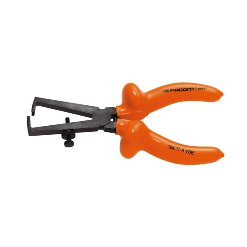 Facom 194 VDE Series Insulated Wire Stripper Max Diameter 2.5 mm 170mm Overall Length 194.17AVSE