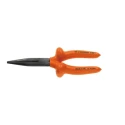 Facom 1-Piece Long Nose Plier Long Semi-Round Nose, 200mm Overall Length, VDE 1000V Insulated, 69mm Jaw Length 185.20AVSE