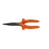 Facom 1-Piece Long Nose Plier Long Semi-Round Nose, 200mm Overall Length, VDE 1000V Insulated, 69mm Jaw Length 185.20AVSE