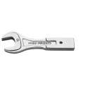 Facom Open End Insert Spanner Insert 12 x 7 mm Size, 22 mm Chrome Finish 20.22