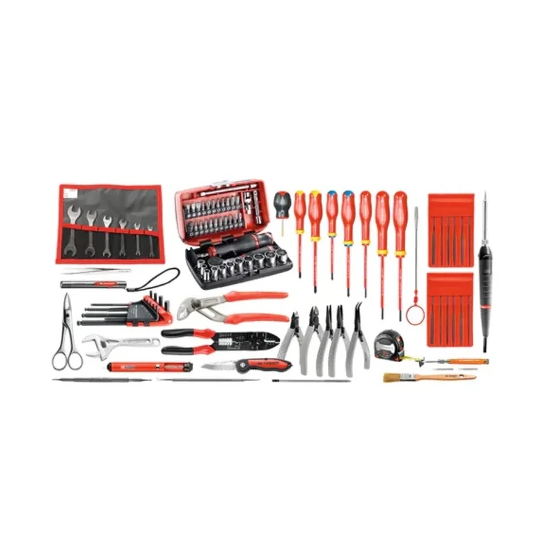 Facom 94 Piece Electrician Tool Kit with Case 2208.EL32