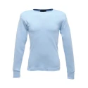 Regatta Professional Long Base Layer Thermal Shirt Polyester Cotton Size S Blue TRU112 500 50