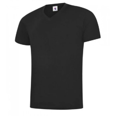 Uneek Black 100% Cotton Short Sleeve T-Shirt 3XL UC317BLK-3XL