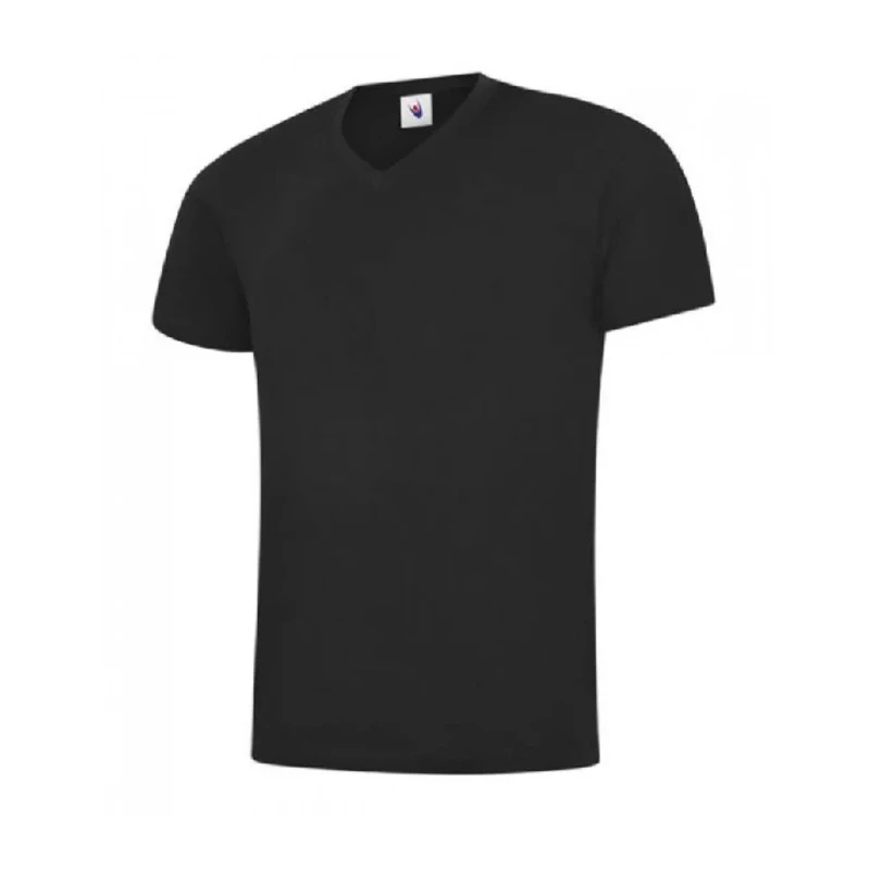Uneek Black 100% Cotton Short Sleeve T-Shirt 3XL UC317BLK-3XL