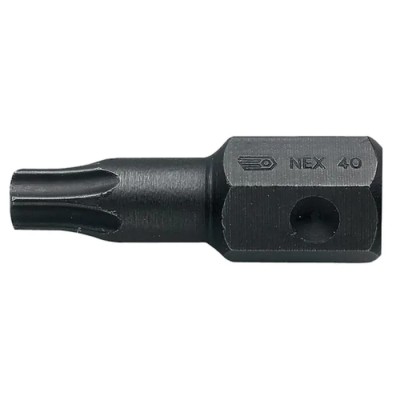 Facom Screwdriver Bit 12.7 mm Hex Drive with T45 Tip, 50 mm Overall Length NEX.45A
