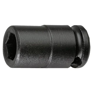 Facom 16 mm 3/8 in Drive Metric 6-Point Impact Socket, 30mm Length NJ.16A