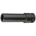 Facom 24 mm 19.05 mm Drive 6 Point Impact Socket, Chrome Molybdenum Steel, Manganese Phosphate Finish NK.24LA