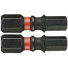 Facom Hex Screwdriver Bit 25 mm Drive, H5 Tip, 47.5 mm Overall Length 2-Piece Set ENH.105