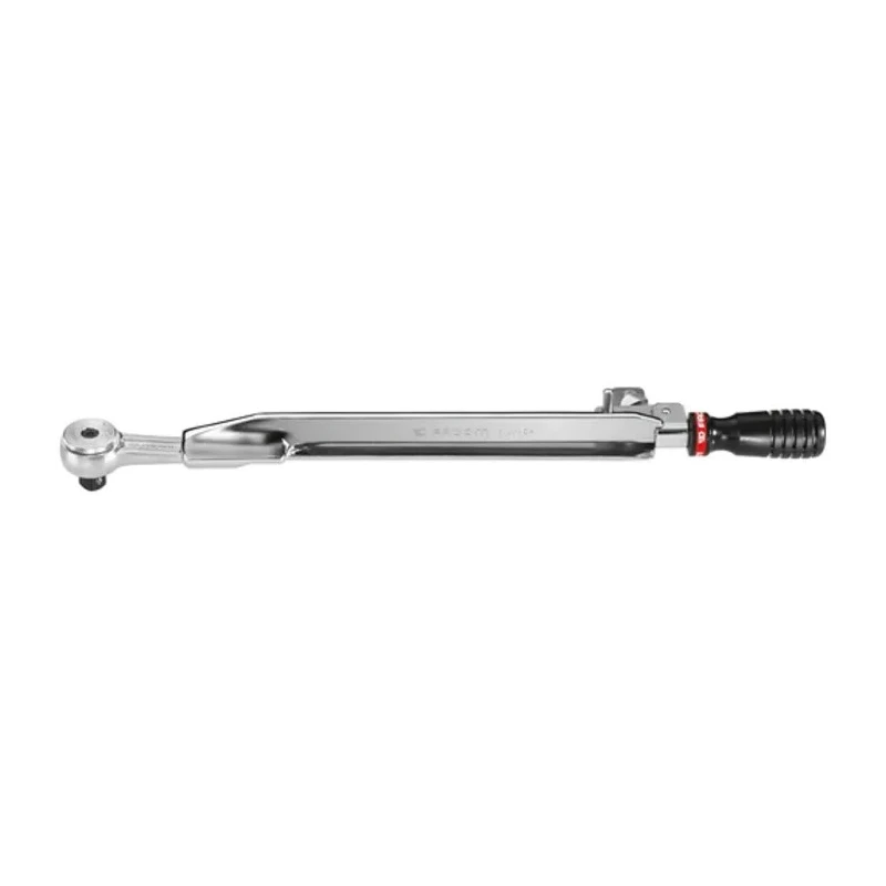 Facom Mechanical Torque Wrench 10 to 100 Nm 3/8 in Square Drive 440mm Length J.203DA