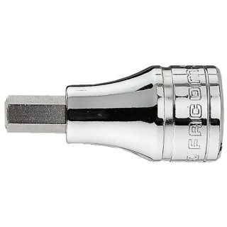 Facom 9.53 mm Drive 3 mm Bit 6 Point Socket 15mm Overall Length JT.3