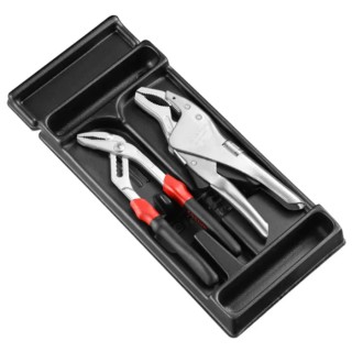 Facom 2-Piece Water Pump Plier Straight 250mm Overall Length VDE/1000V Approved ESD Safe MOD.PR4